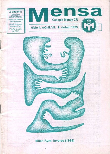 Obálka časopisu Mensa (1999)