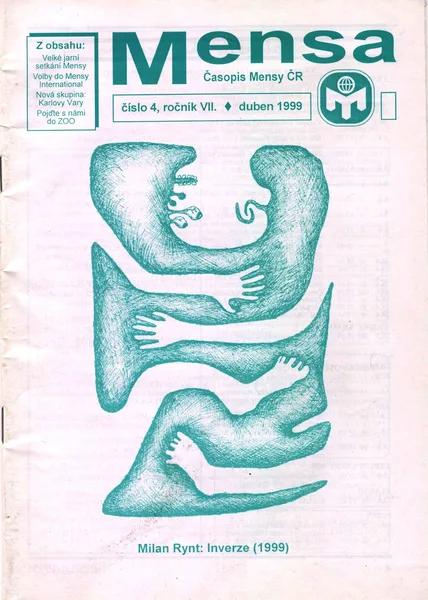 Obálka časopisu Mensa (1999)